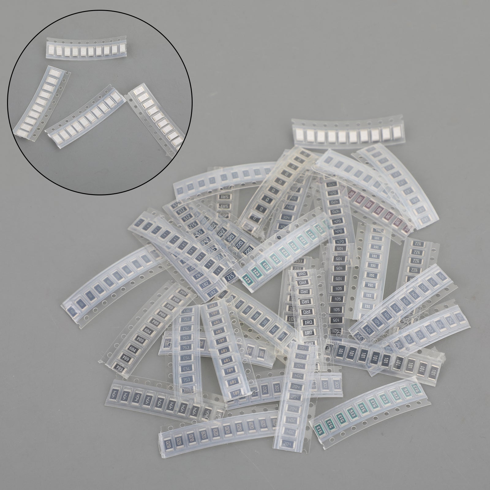 1210/2010/2512/1812 SMD Resistor Assorted Kit 1R-1M Ohm 5% 33 Values, 2010(330PCS)