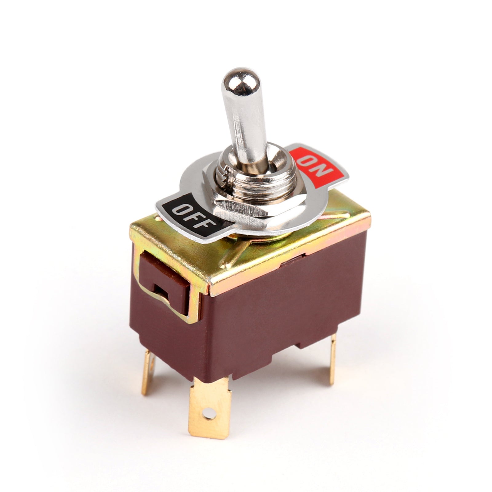 1Pcs 2 Terminal 4Pin ON-OFF 15A 250V Toggle Switch Boot DPST Industrial Grade
