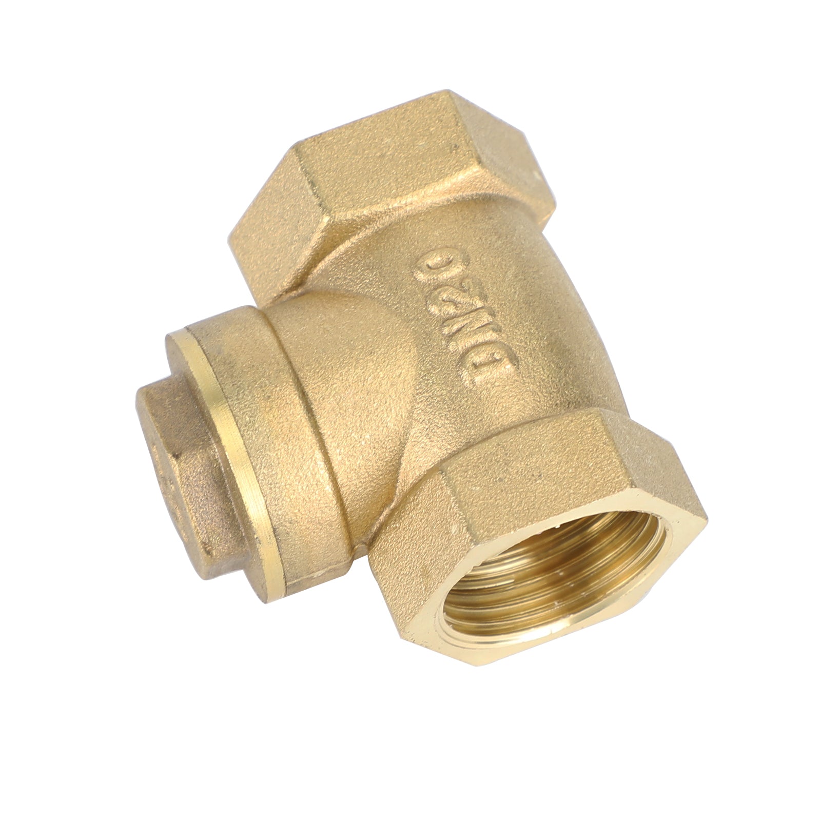 1/2" 3/4" 1" 2" Female Thread Brass Horizontal DN15 Non-Return Swing Check Valve, 3/4"