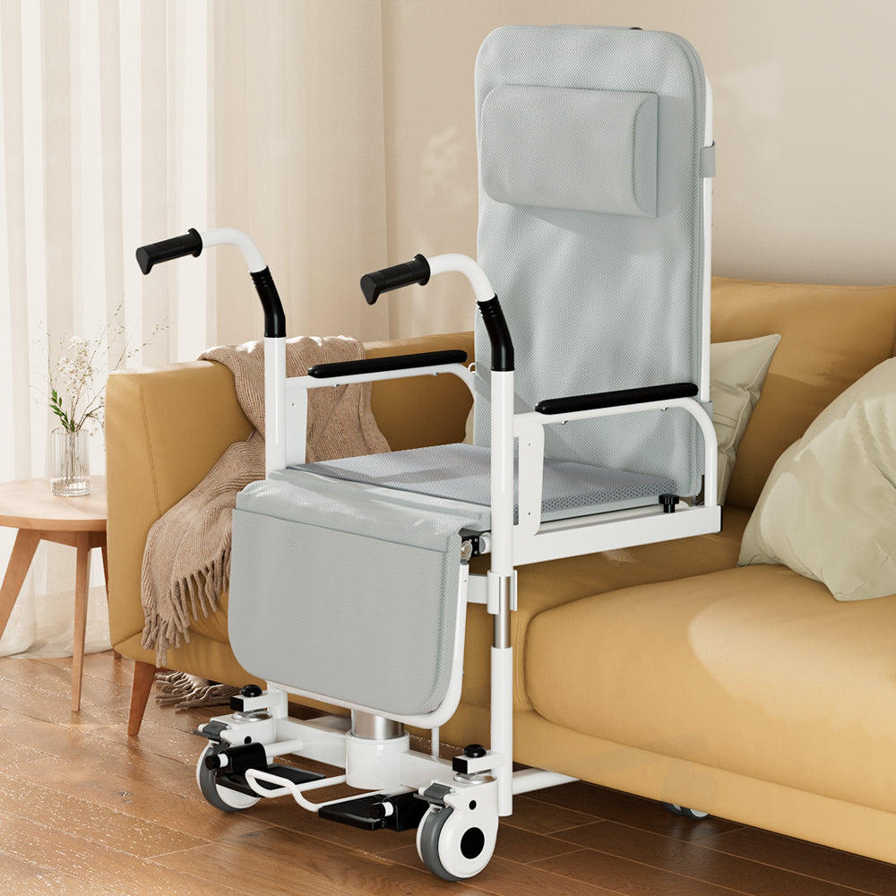 Patient Chair Hydraulic Transferred Lift Wheelchair Reclining transfer bed With potty