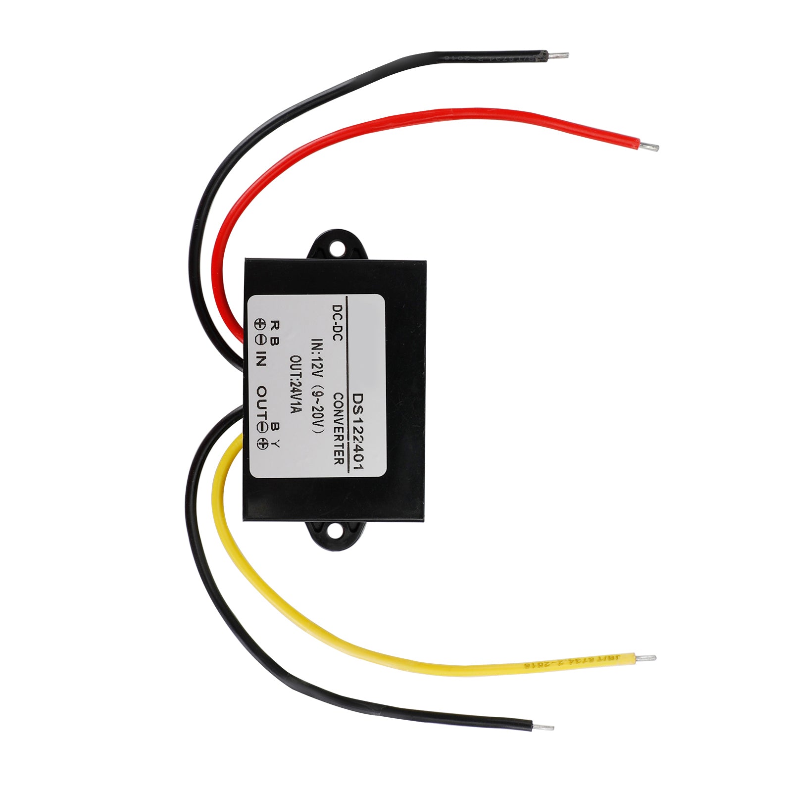 Waterproof DC-DC Boost Step-Up Converter 12V to 24V Car Power Supply Module, 1A