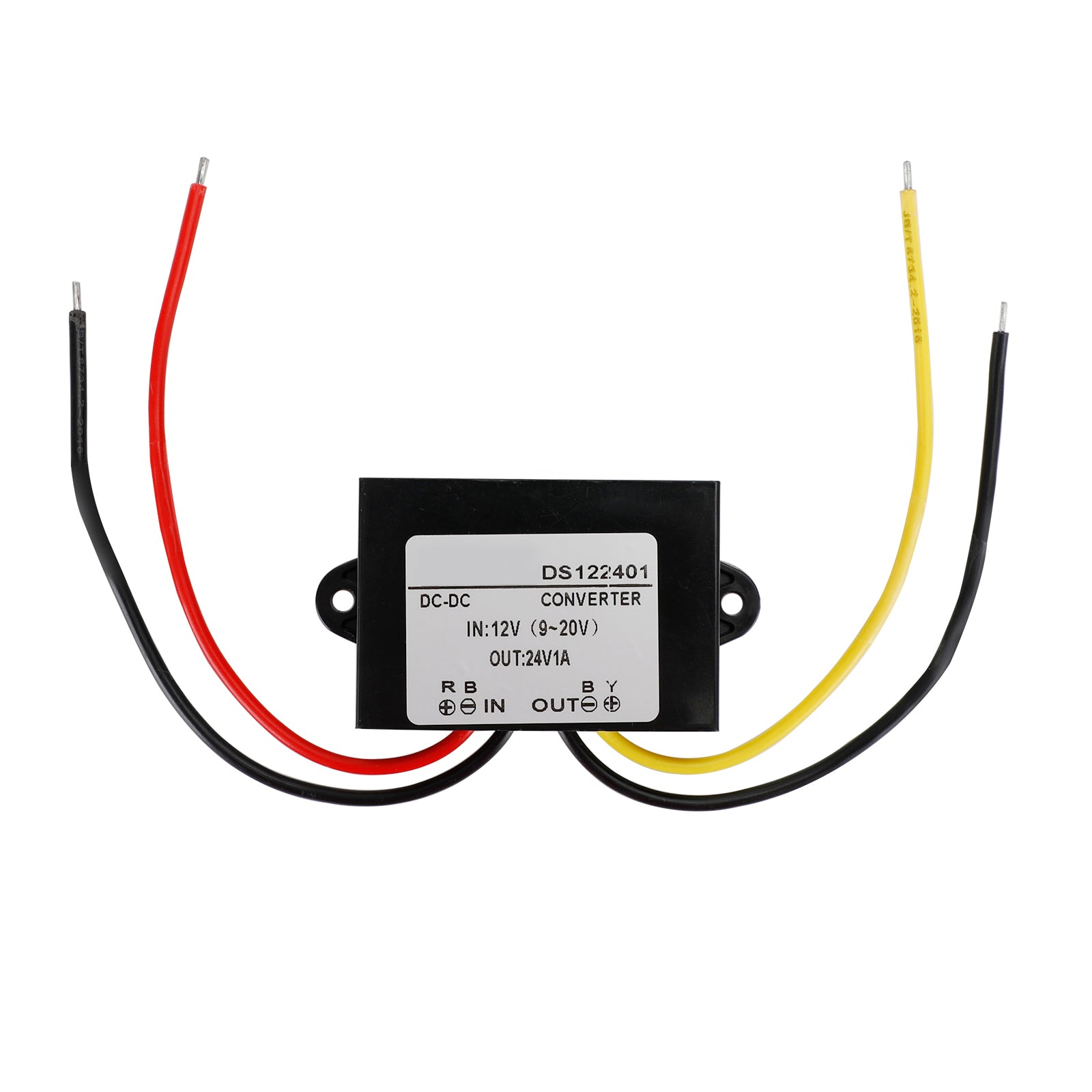 Waterproof DC-DC Boost Step-Up Converter 12V to 24V Car Power Supply Module, 1A