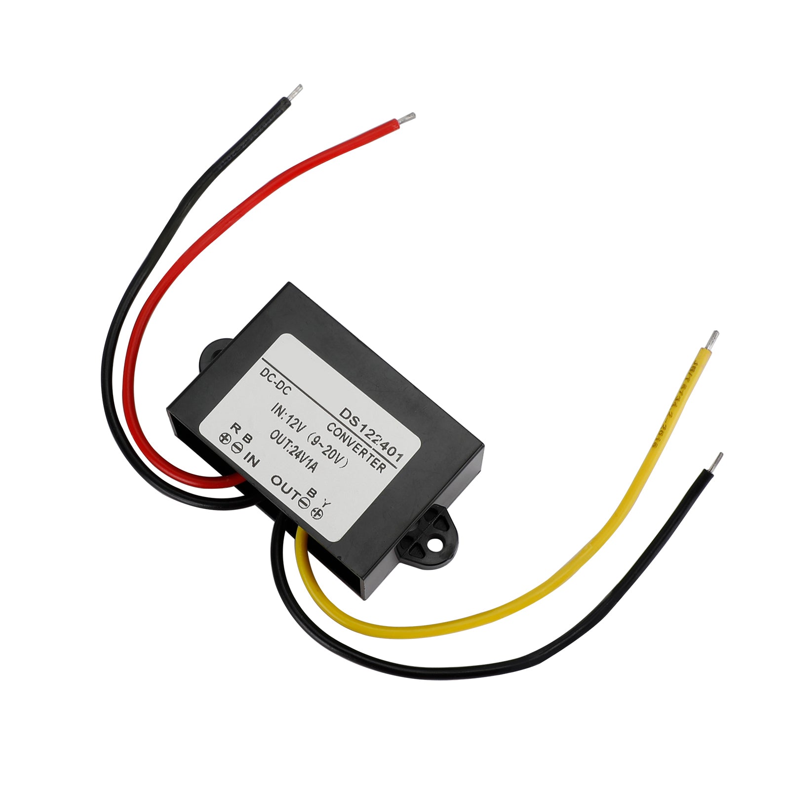 Waterproof DC-DC Boost Step-Up Converter 12V to 24V Car Power Supply Module, 1A