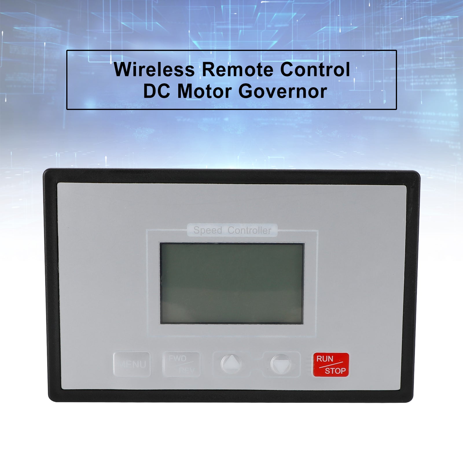 Speed Controller PWM DC Motor Timing Reversible Remote Control LCD Display 60A
