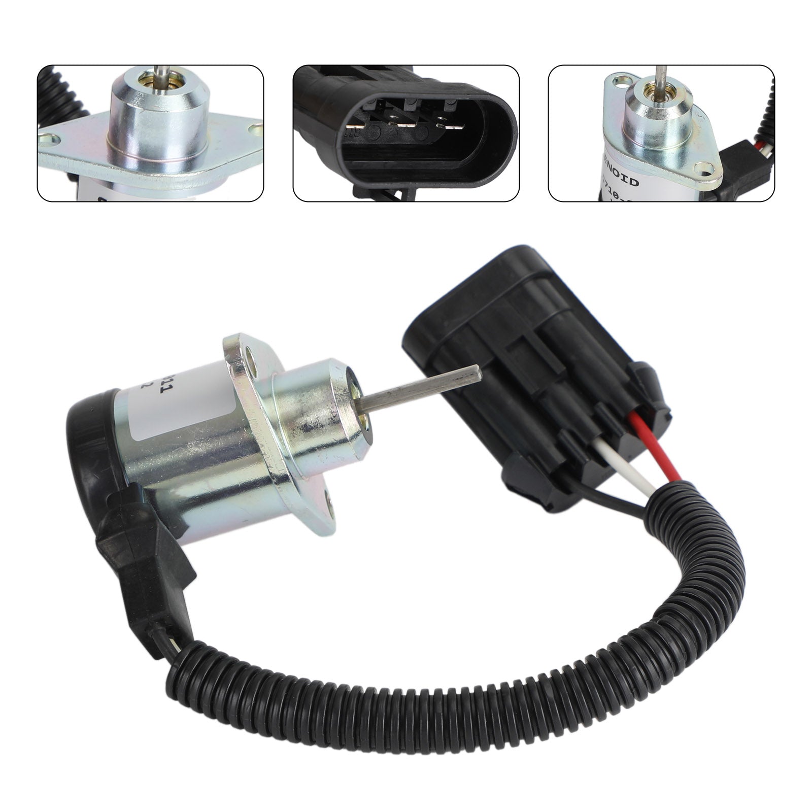 1J710-60011 12V Shutdown Device Solenoid Fits For Kubota Engine V2607