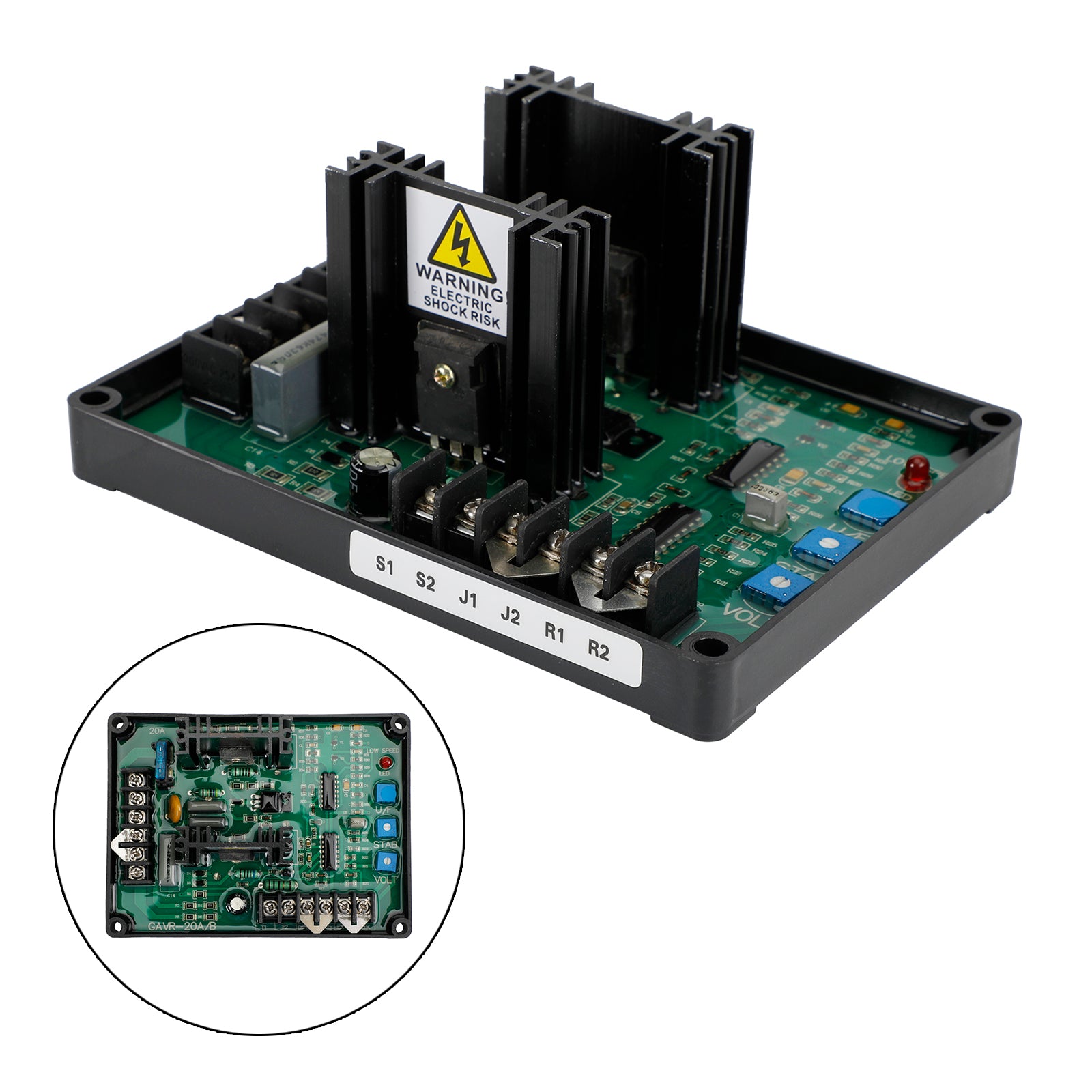 GAVR-20A AVR Universal/Brushless Generator Automatic Voltage Regulator Module