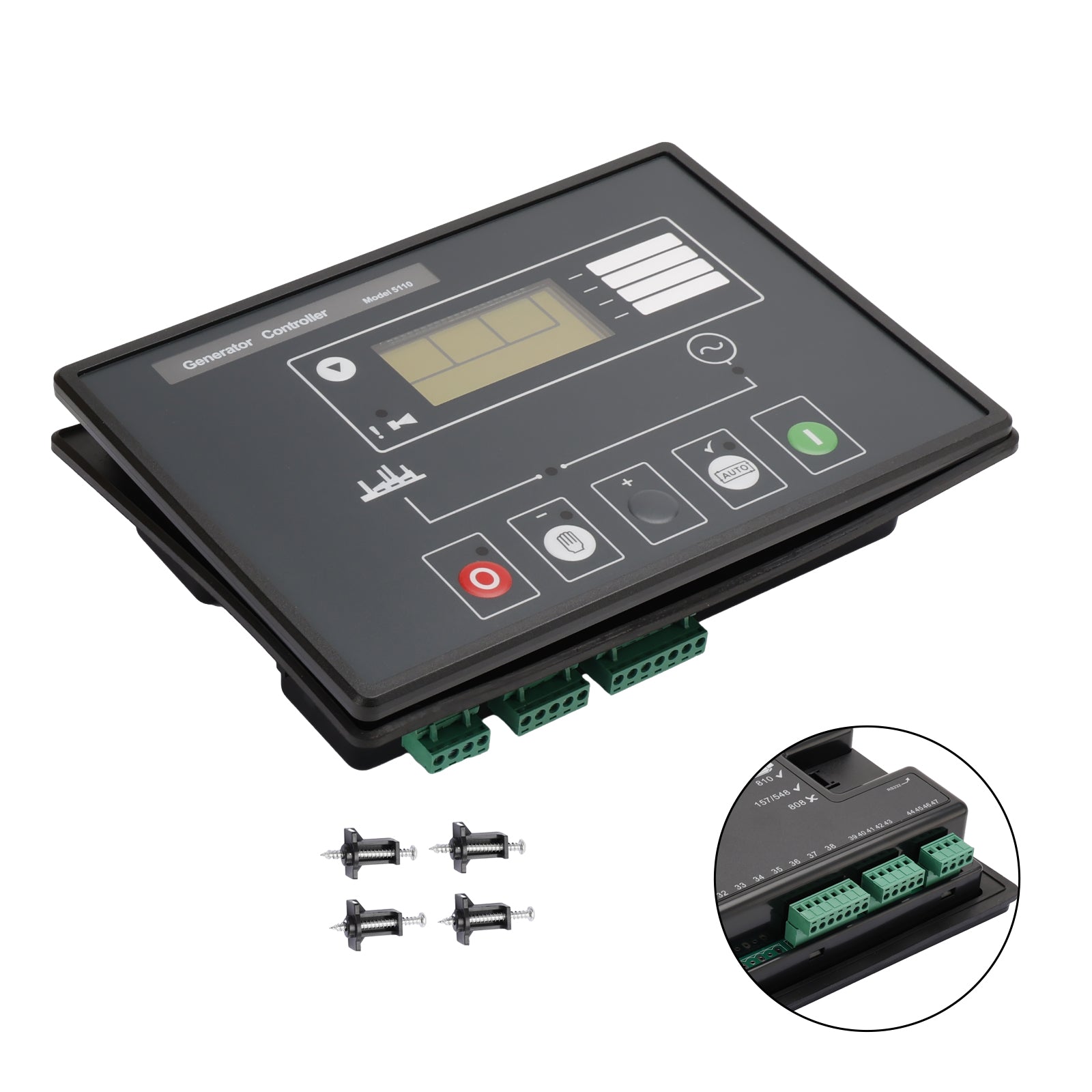 DSE5110 Generator Controller Module Control Panel LCD Display For Deep Sea