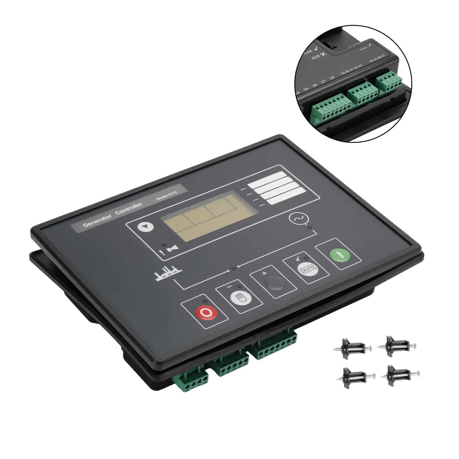 DSE5110 Generator Controller Module Control Panel LCD Display For Deep Sea