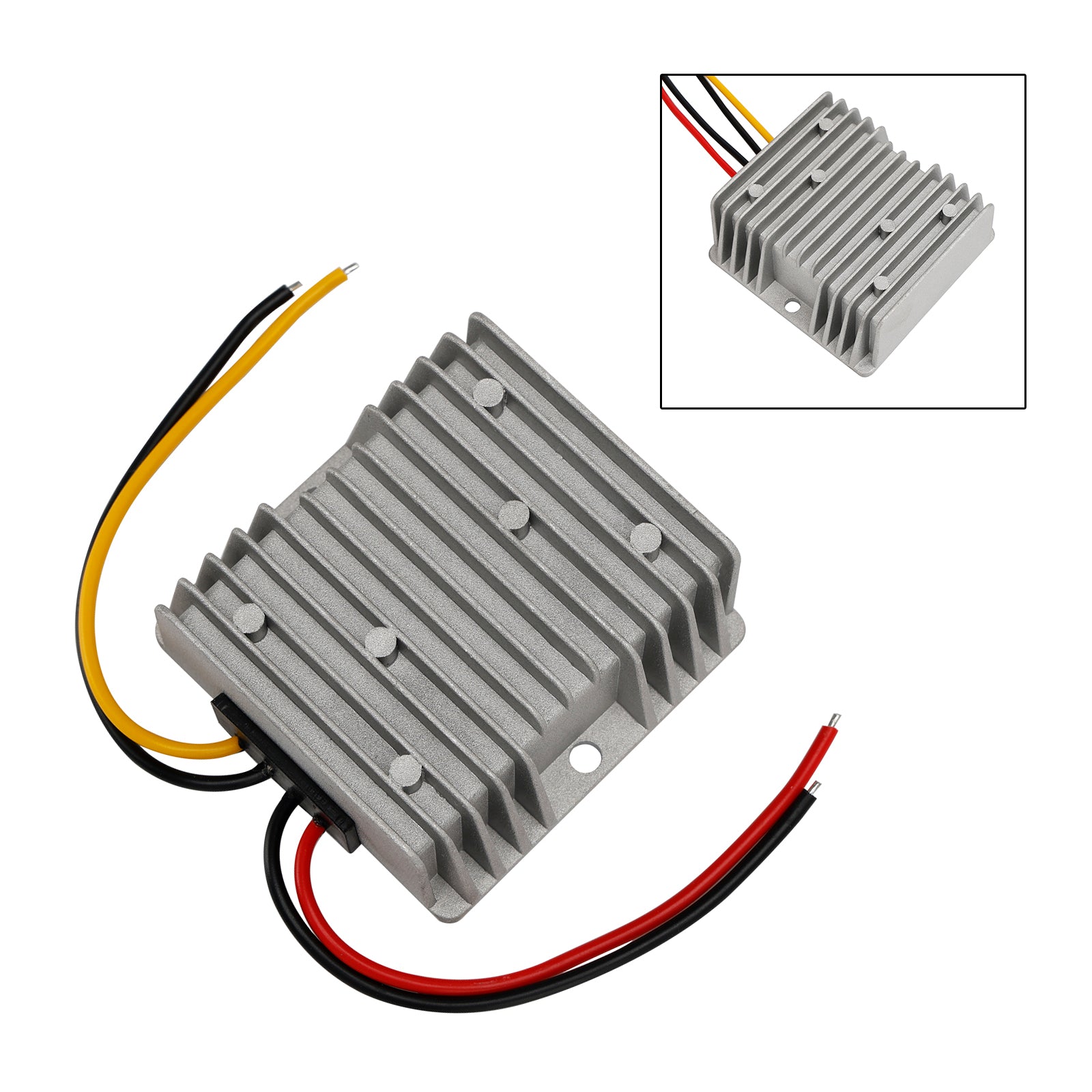 Waterproof DC/DC Converter Regulator 12V Step Up to 13.8V 5A 69W