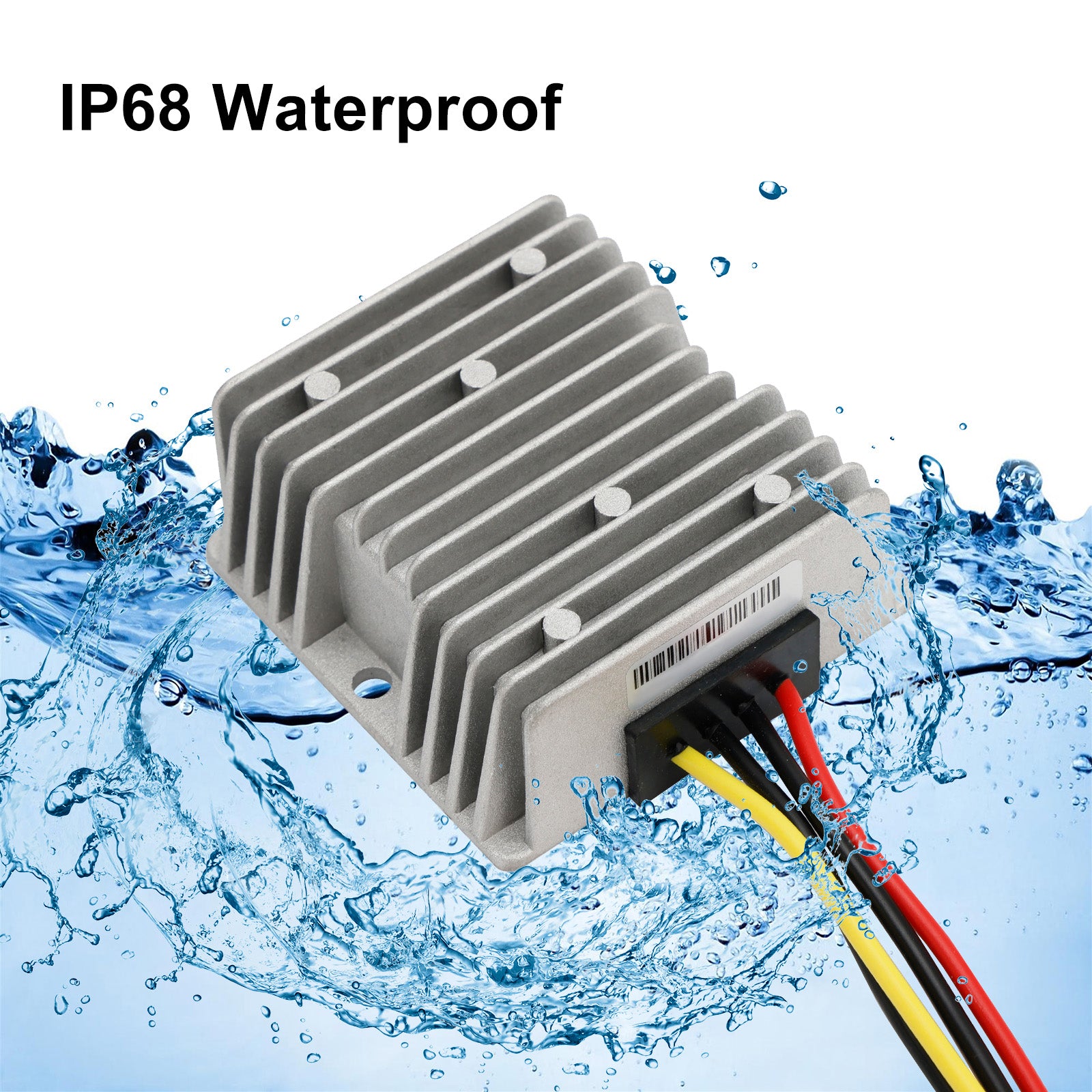 Waterproof DC/DC Converter Regulator 12V/24V Step Up to 32V 8A 256W