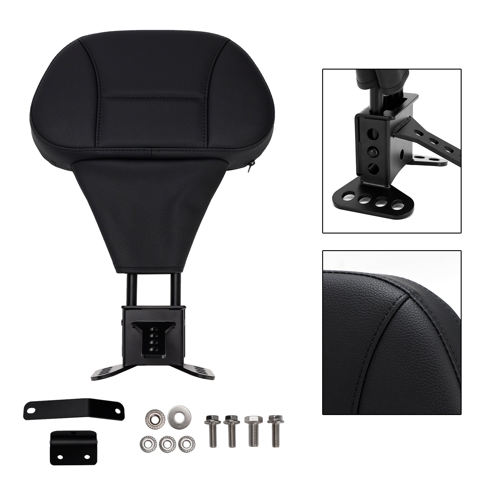 Driver Backrest pad fit for Street Electra Road Glide Road King Tri Glide 09-25