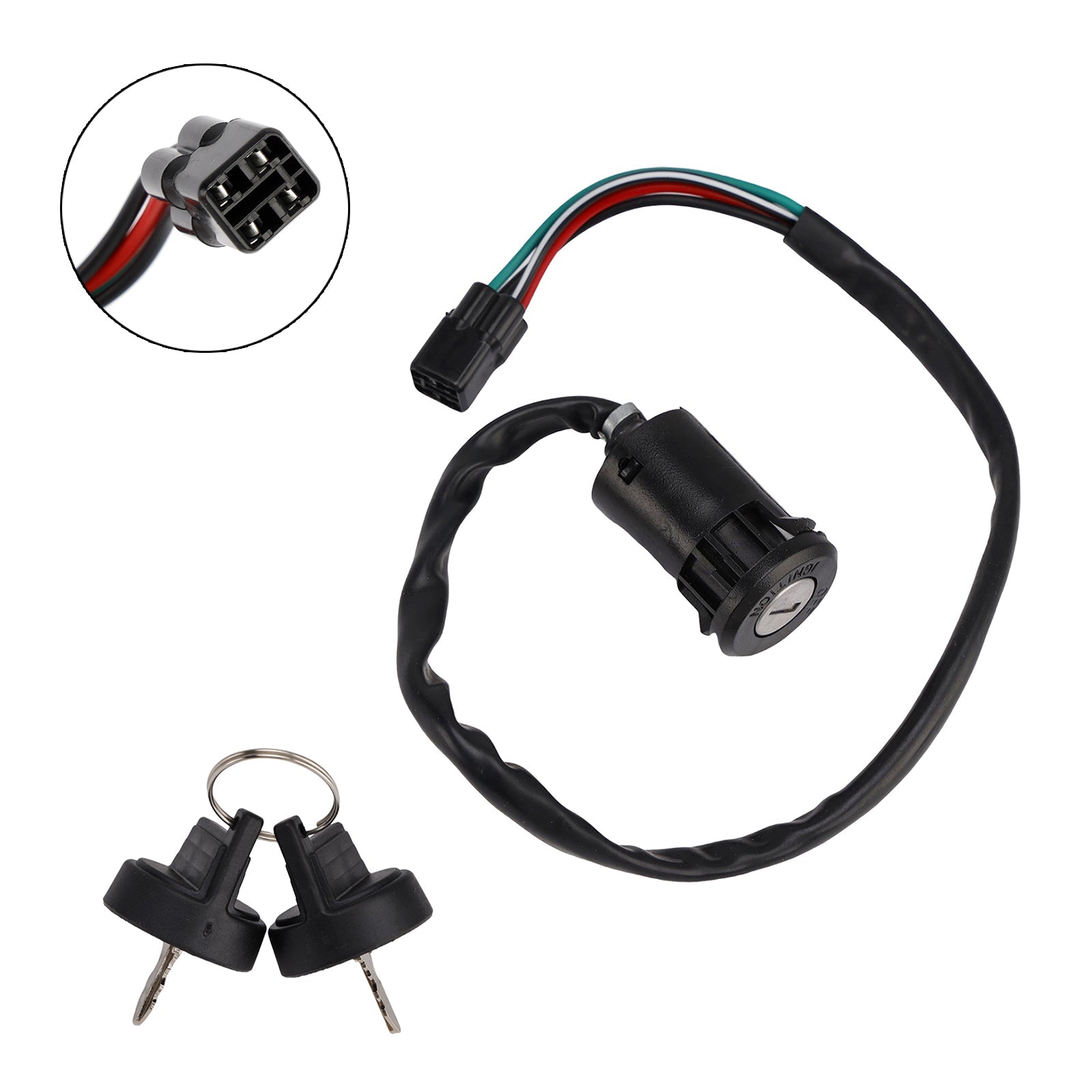 Ignition Key Switch 35100-Hp1-003 Fits For Honda Trx450R 04-09 Er 06-09/12-14