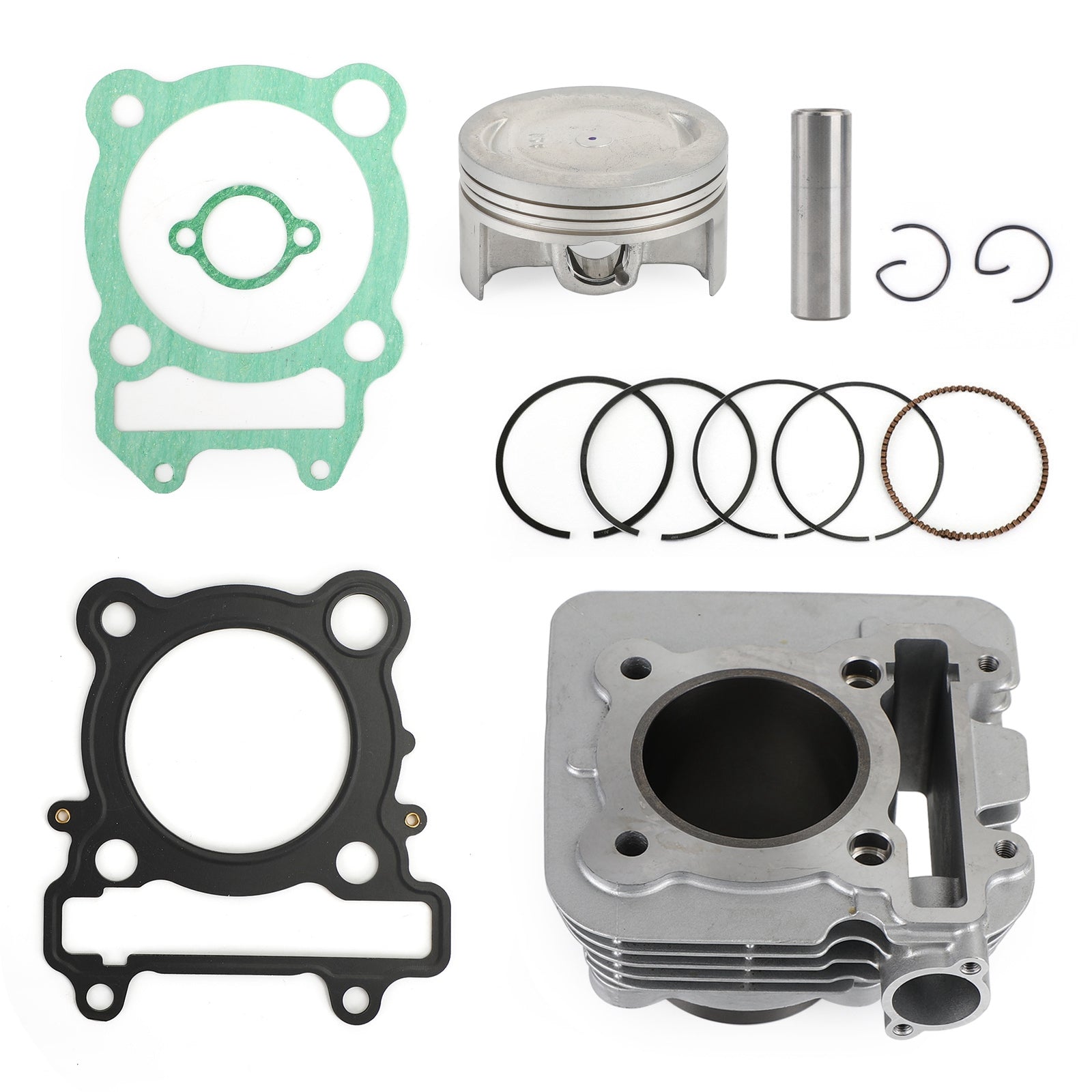 Cylinder Jug w/ New Piston & Top End Kit For Yamaha YFM 250 Raptor YFM250R 08-13