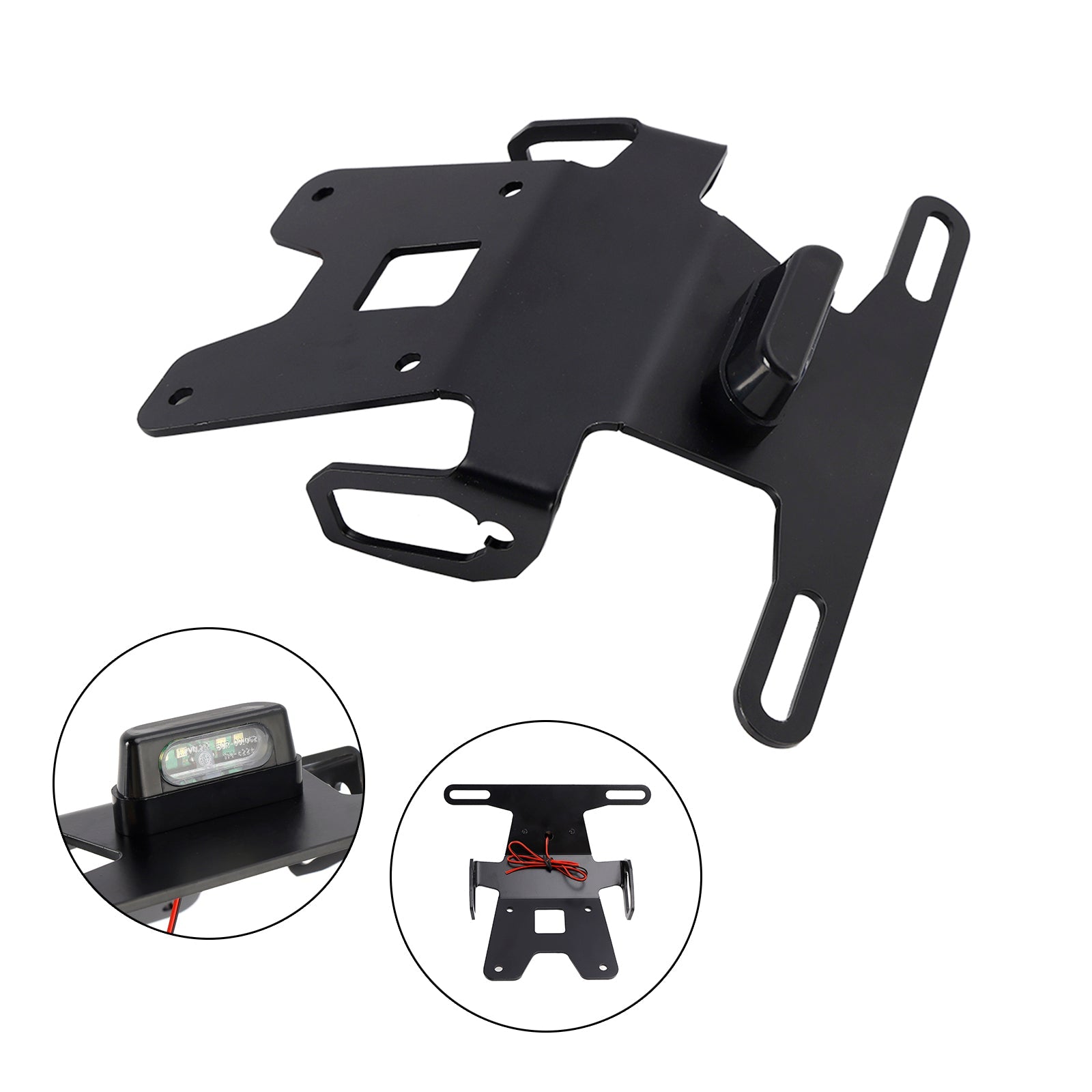 2022-2024 KAWASAKI Z650RS Steel License Plate Holder Frame Bracket