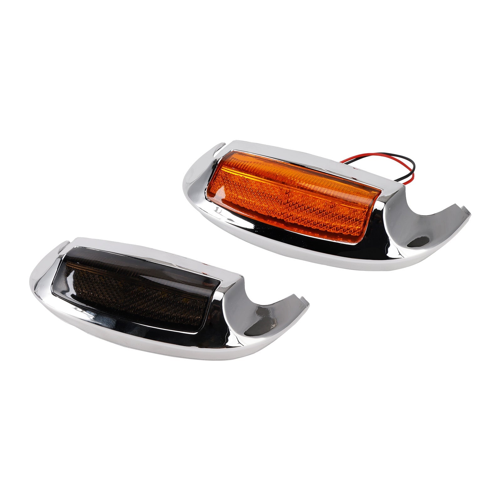 Front Fender Tip LED Lens Fit For Electra Glide Ultra Limited Low 2014-2023