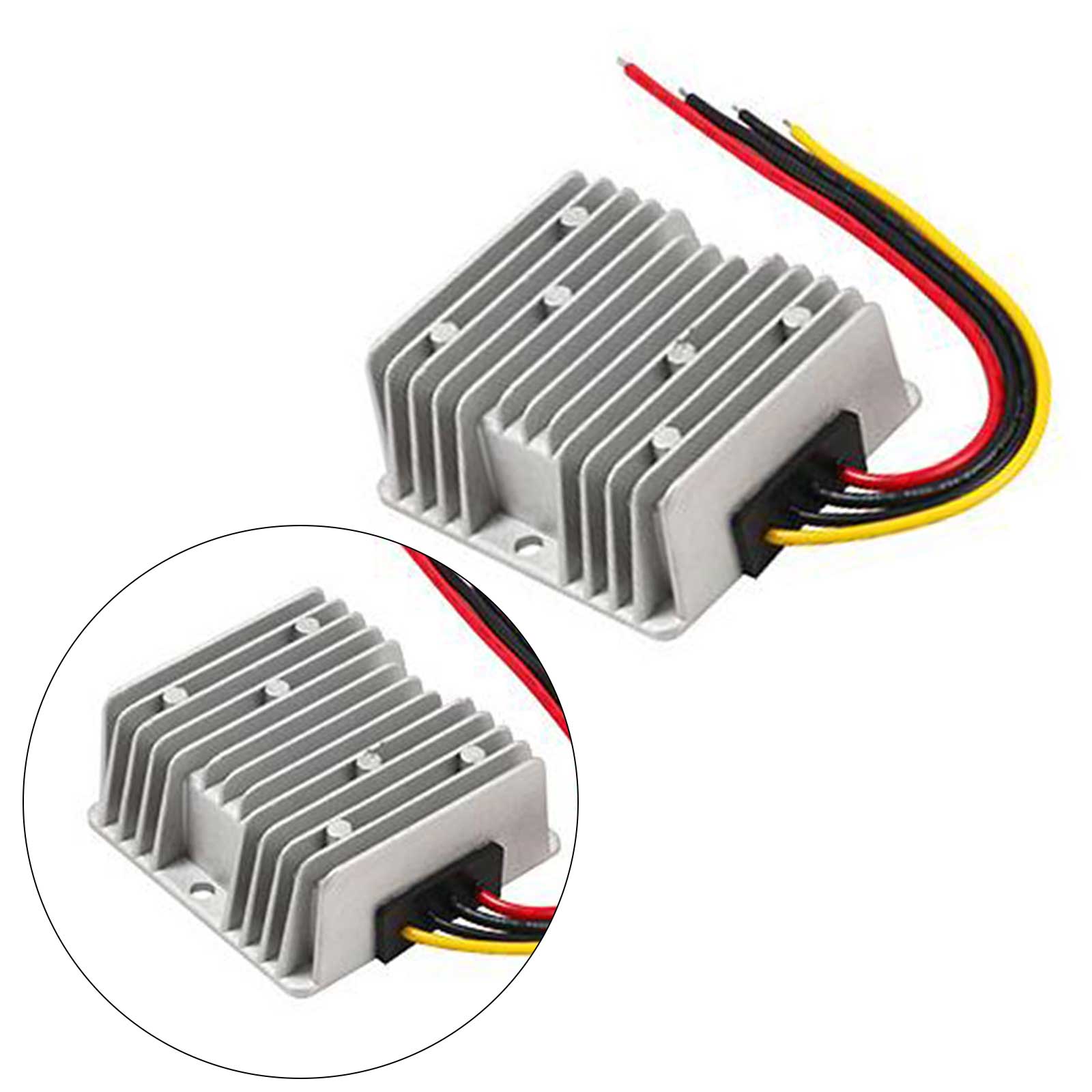 DC-DC Converter 8-40V to 12V 10A DC Voltage Stabilizer Car Power Supply Regulator Waterproof