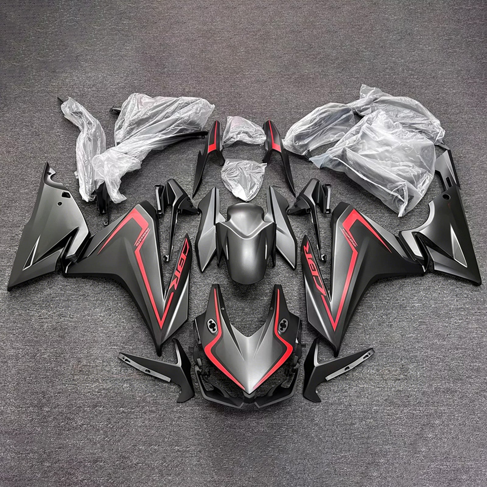 Injection Fairing Kit Bodywork Plastic ABS For Honda CBR500R 2019-2021