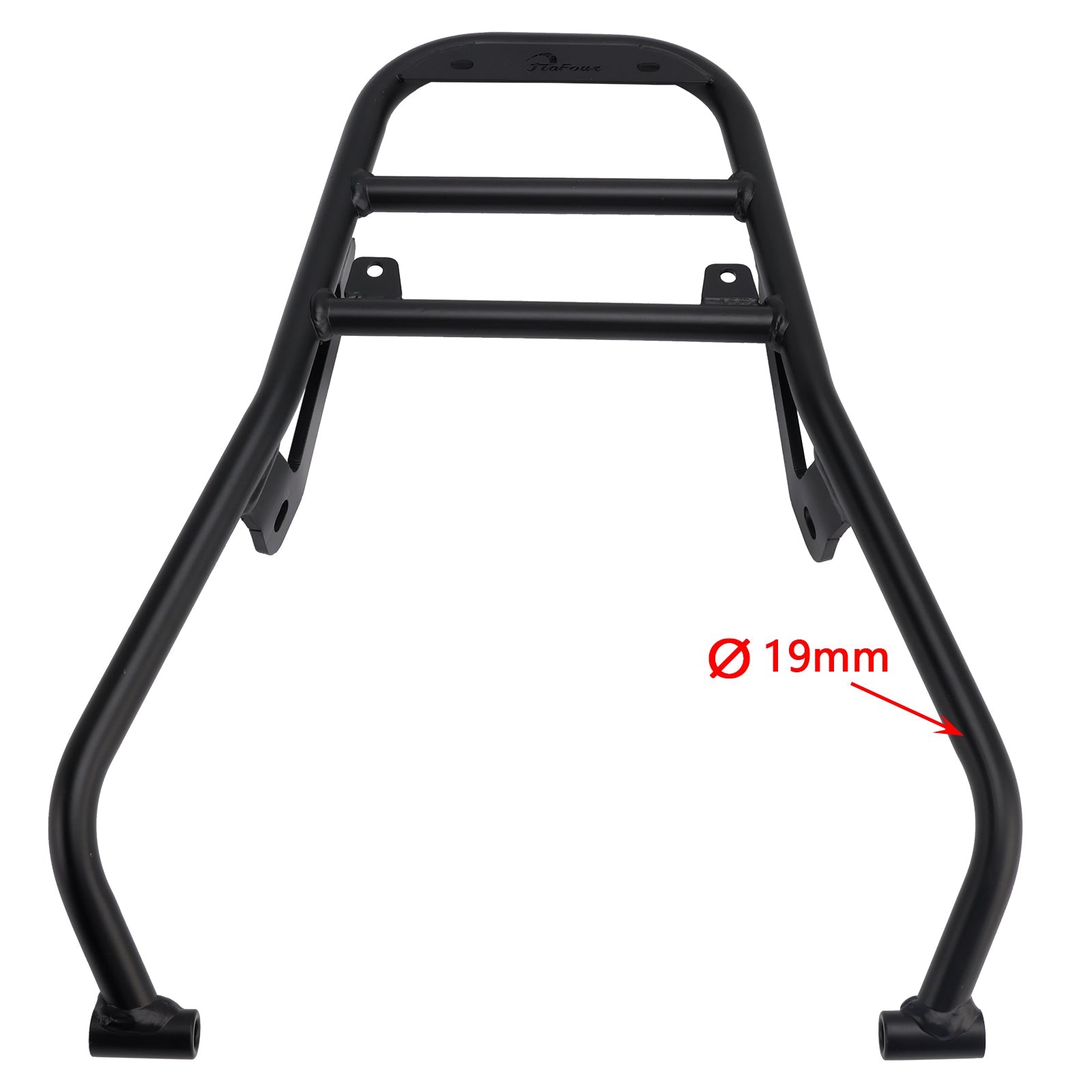 2024-2026 FOR GUERRILLA 450 REAR RACK TUBE TYPE LUGGAGE CARRIER - BLACK