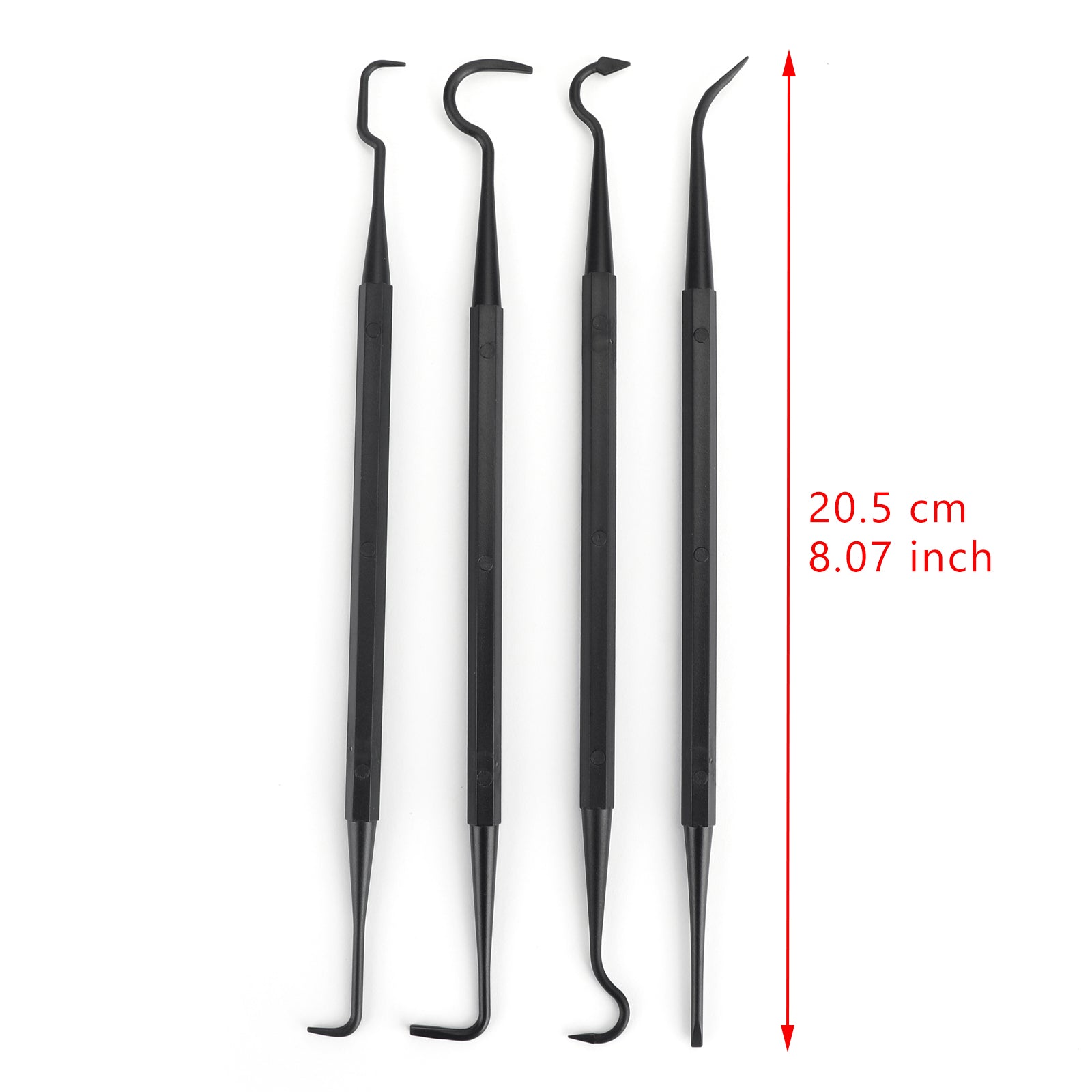 24Pcs Nylon Picks Tools Rifle Pistol Clean Tool 6 Sets Gun Cleaning Kit