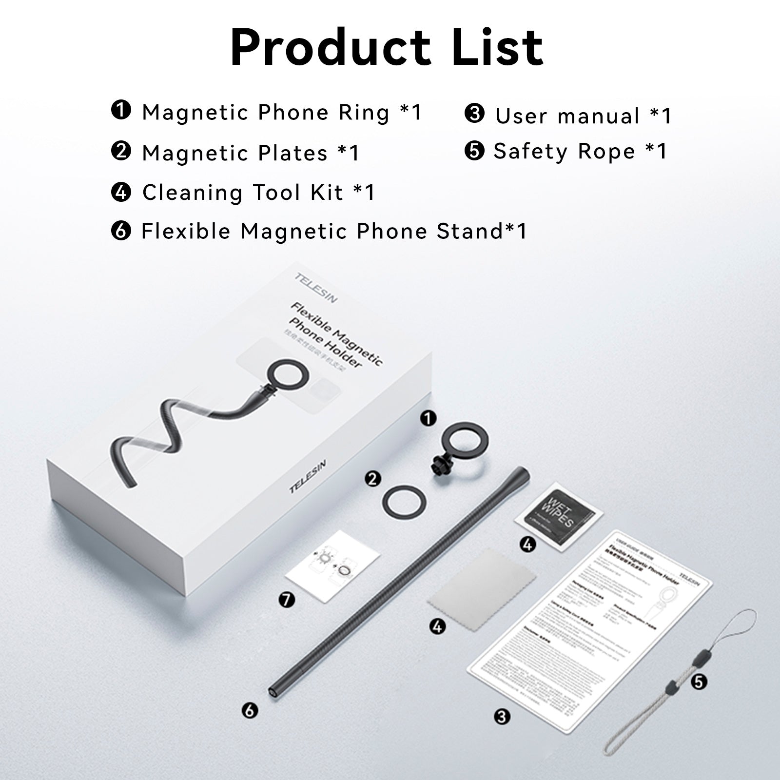 Flexible Magnetic Suction Quick Disassembly Holder Camera Winding Fixed Bracket