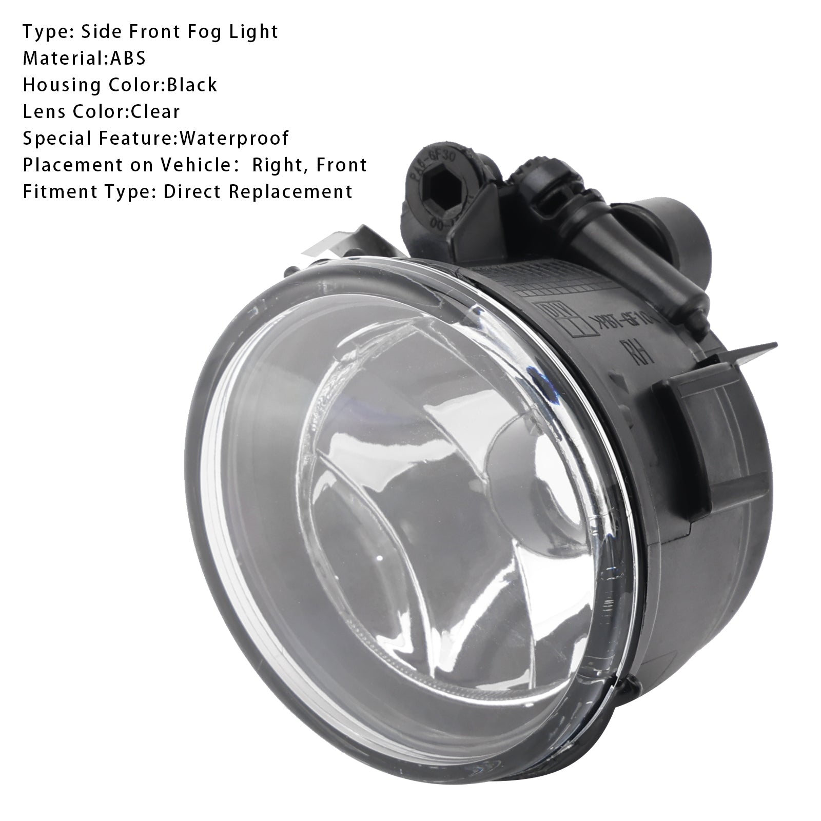 BMW X4 F26 1 Pcs Front Right Fog Light Lamps Without Bulbs 63177238788