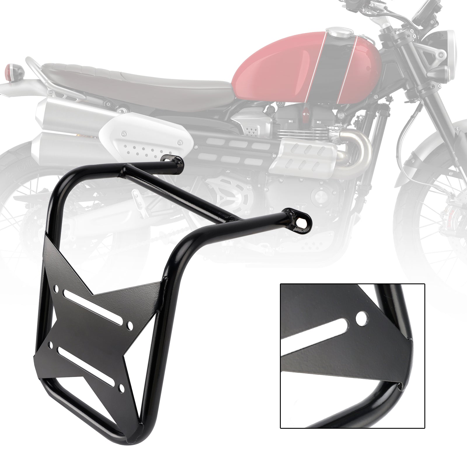 Saddlebag Support Mounting Bracket Racks Right For Scrambler 1200 Xc/Xe/X 2019-2025