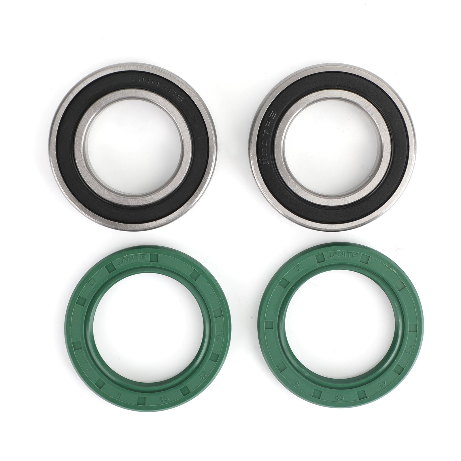 2004-2010 Yamaha Grizzly 125 YFM125G Axle Wheel Carrier Bearings + Seals 93306-00705-00 93102-43341-00