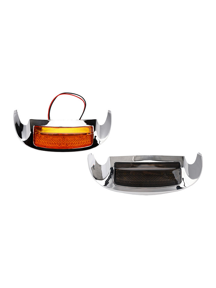 Front Fender Tip LED Lens Fit For Electra Glide Ultra Limited Low 2014-2023