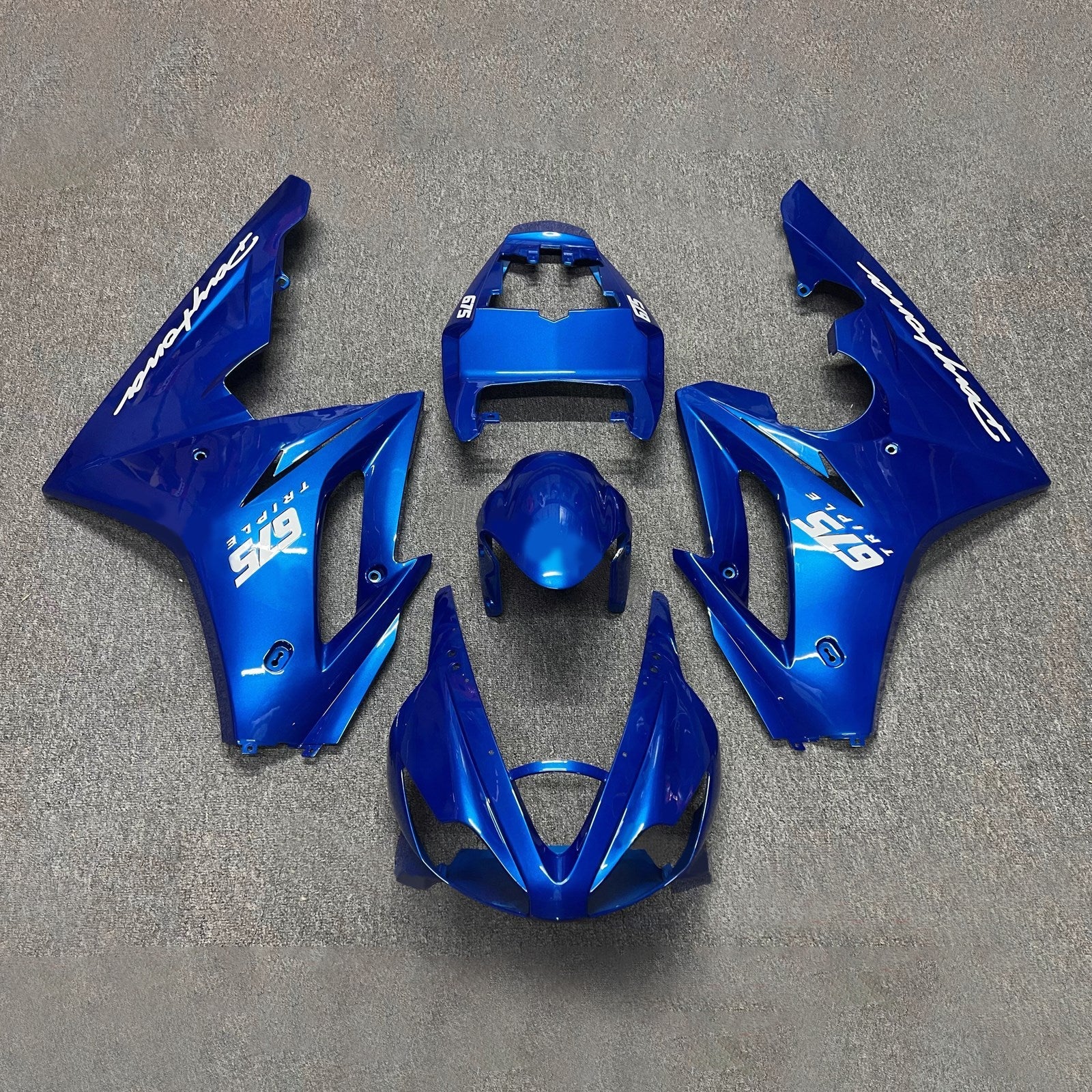 2006-2008 Triumph Daytona 675 Injection Fairing Kit Bodywork Plastic ABS