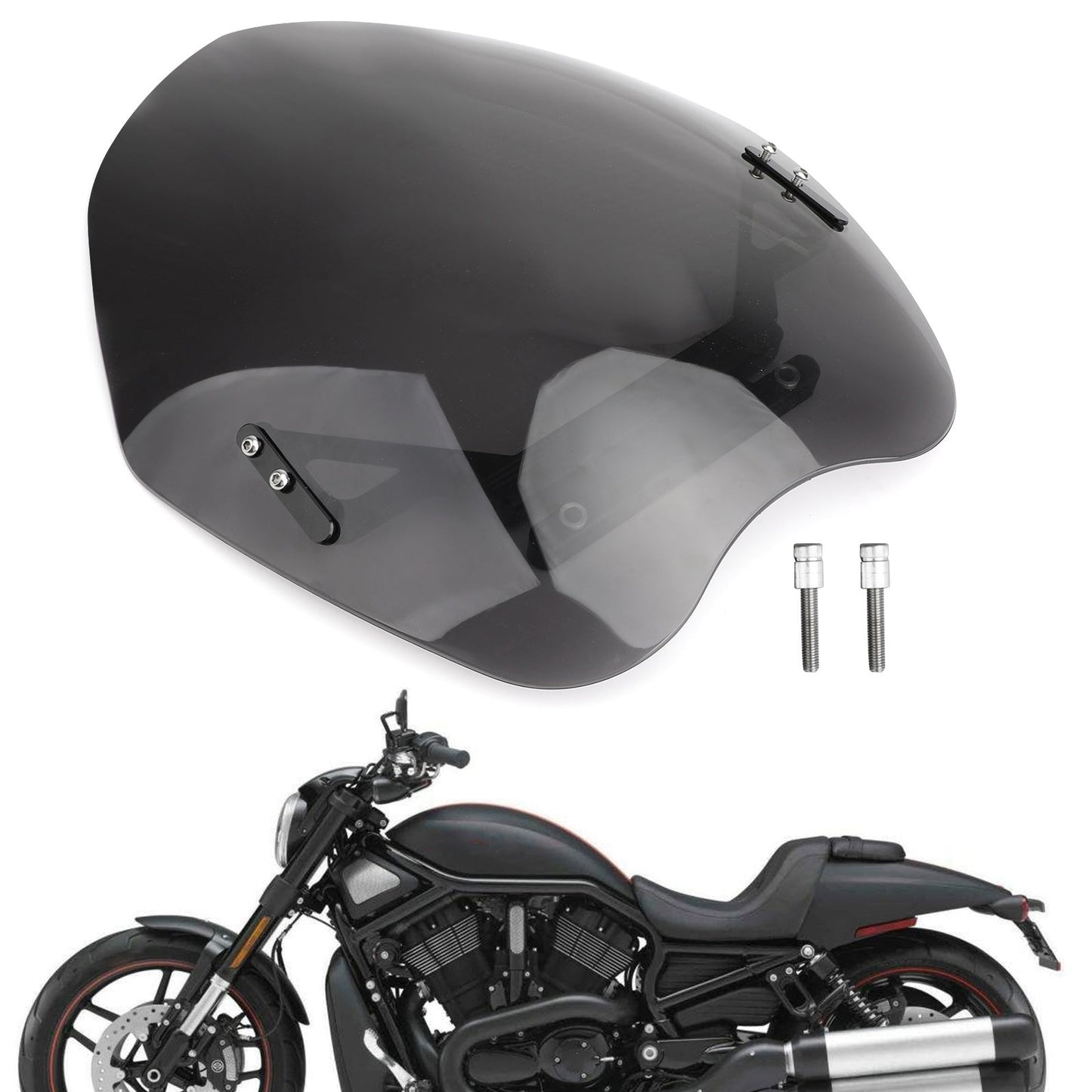 09-17 Vrscf V-Rod Muscle ABS Windshield Windscreen