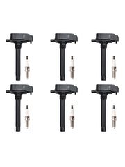 6pcs Ignition Coil+Spark Plug UF807 For Dodge Ram Chrysler 3.6L 2016-2021