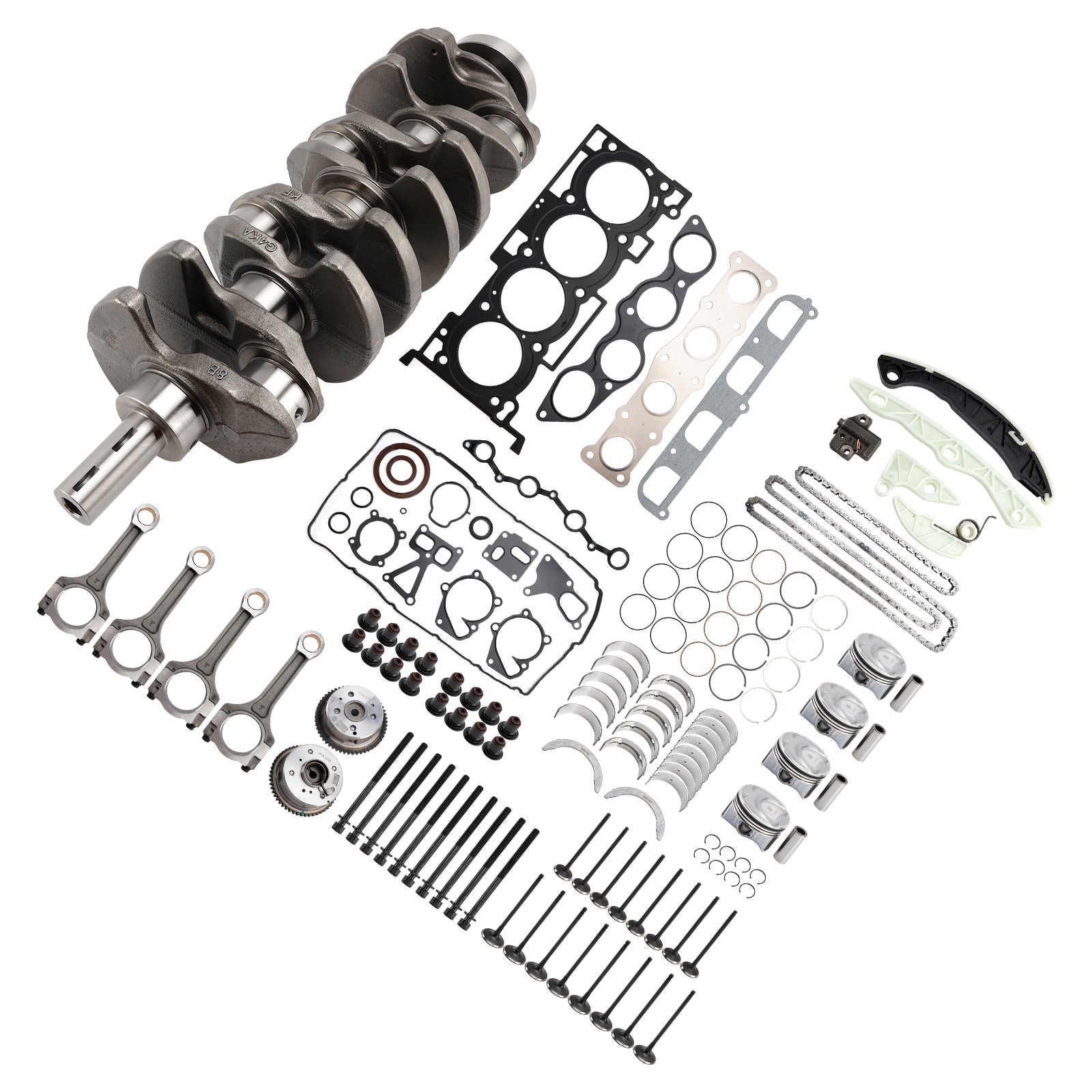 2011-2016 Hyundai Sonata G4KF 2.0T Engine Rebuild Kit Crankshaft Con Rods Timing 231112G430 234102G400