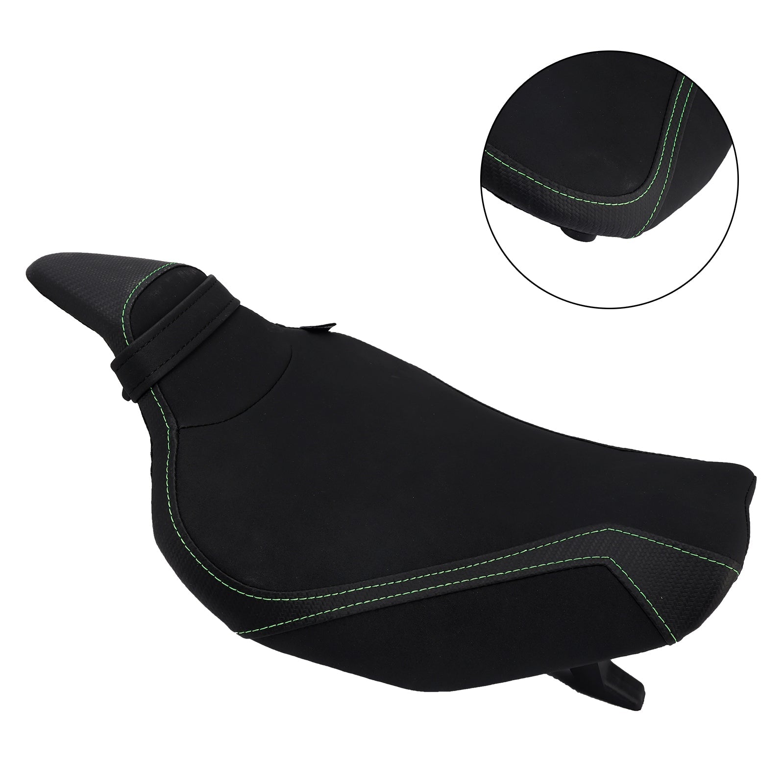 2014-2025 For Kawasaki Z1000 2024 For Kawasaki Z1000 Front Driver Raider Seat Pillion Saddle Green2 Red