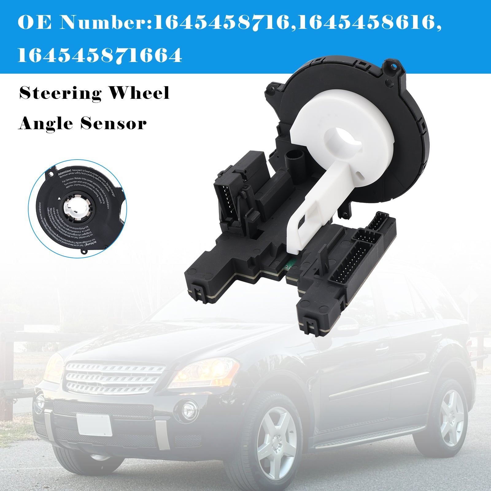 2010-2011 For Mercedes-Benz ML450 Steering Wheel Angle Sensor 1645458716