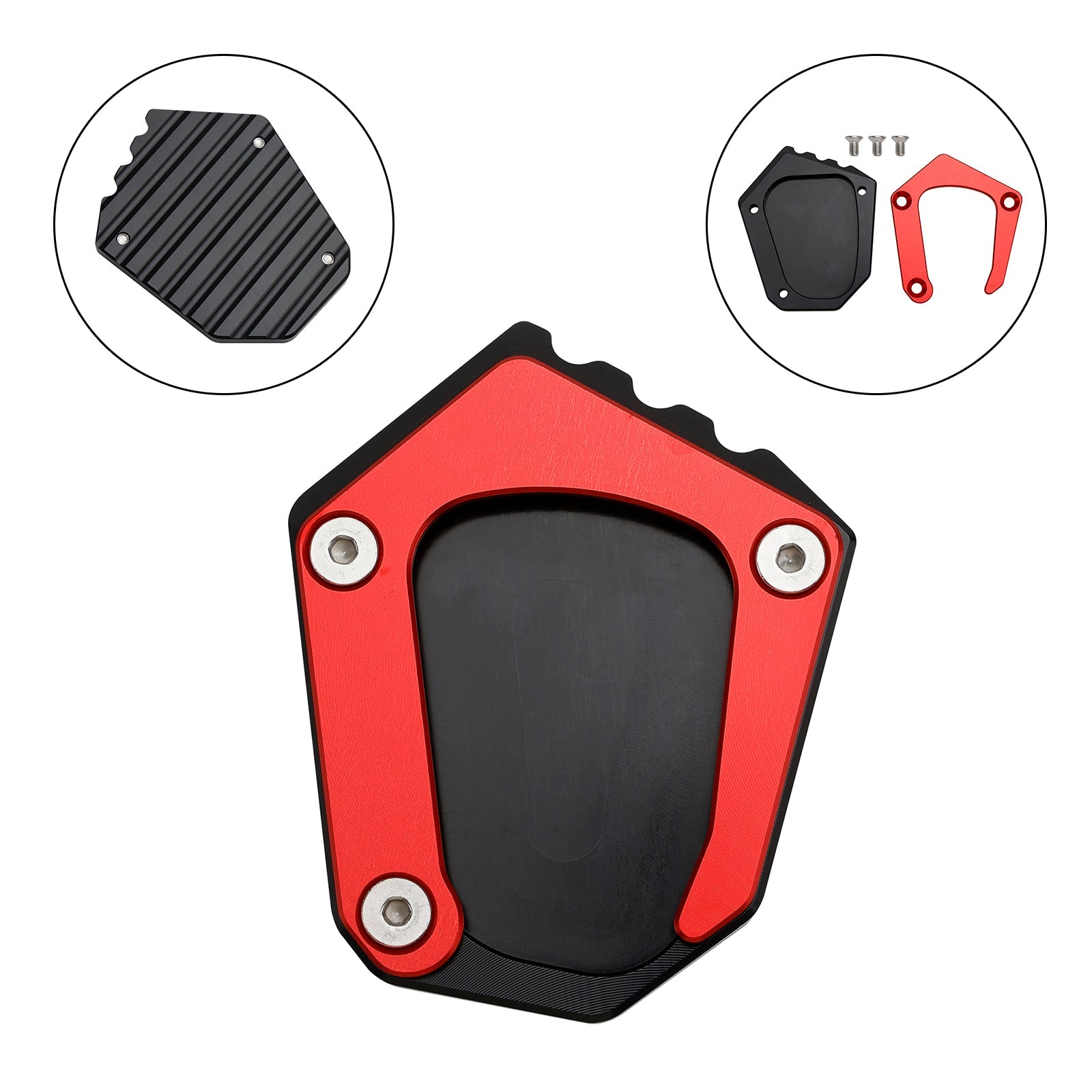 2016-2022 BMW K1600 Kickstand Enlarge Plate Pad