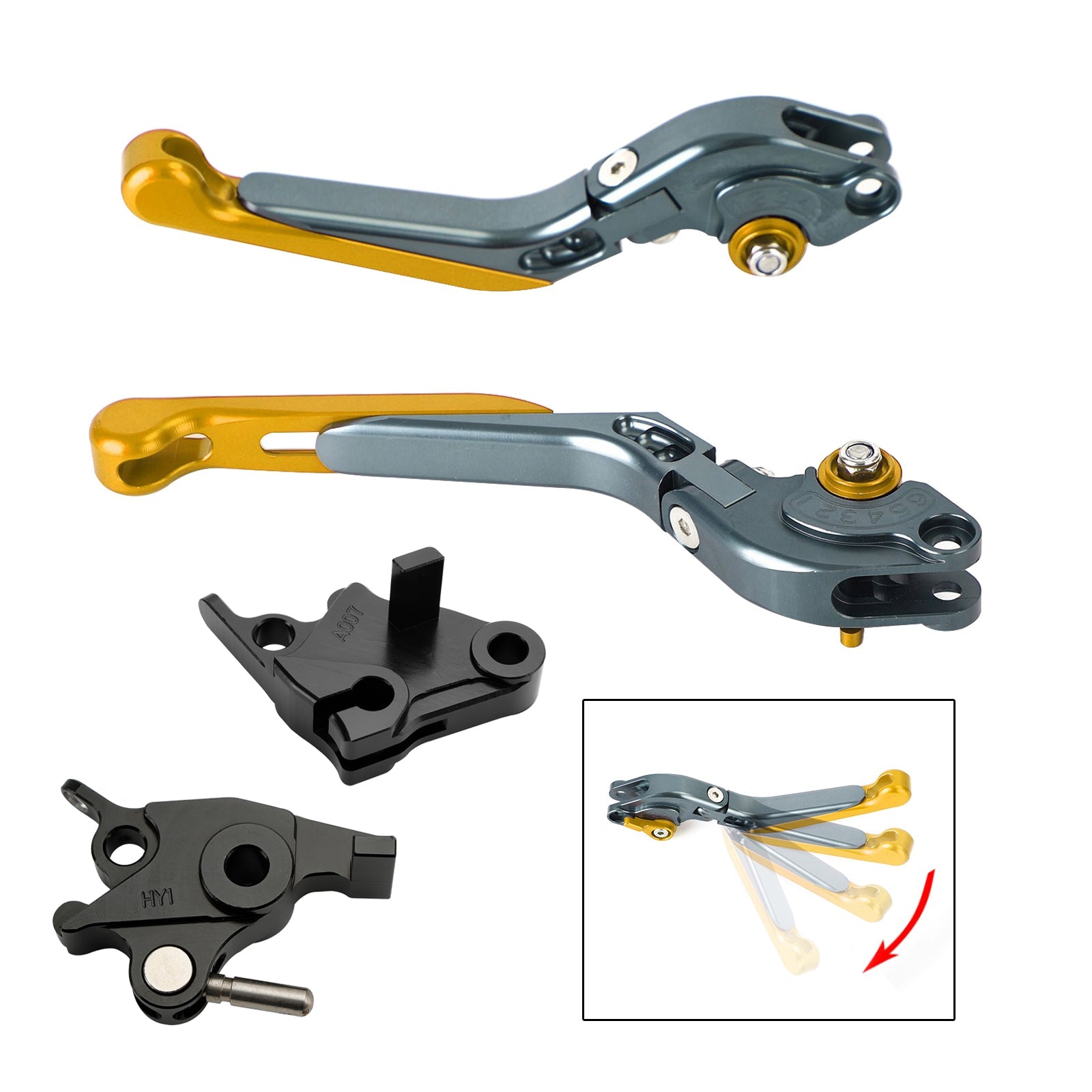2020-2021 CFMOTO 400NK 650NK 650MT 650GT Adjustable Clutch Brake Lever