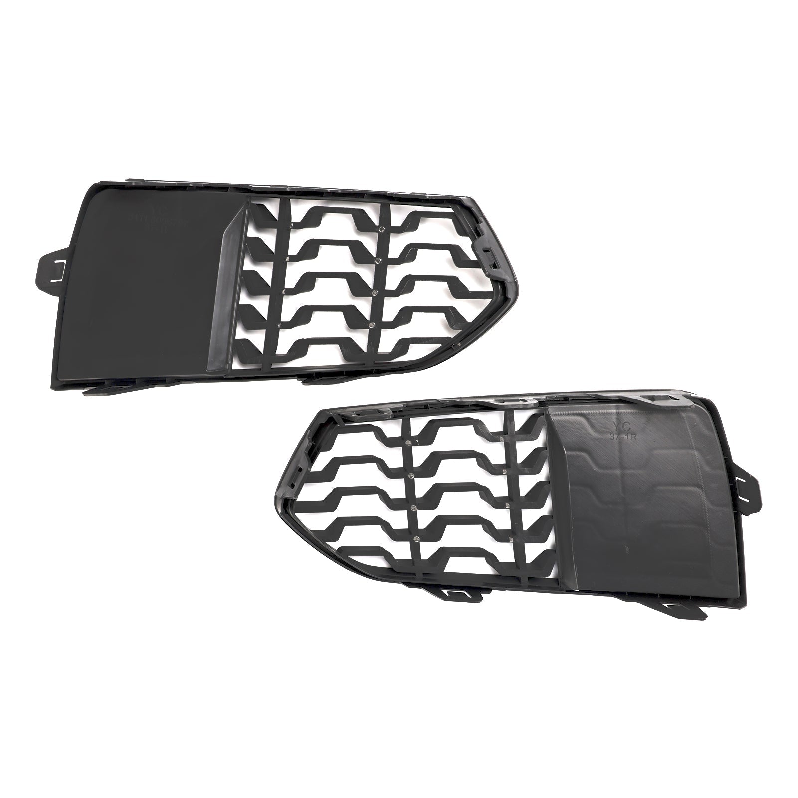 2014-2017 BMW 2-Series F23 Front Bumper M Fog Light Grilles Grill 2PCS