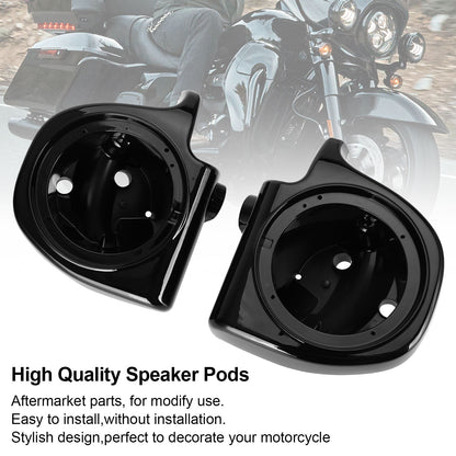 93-13 Speaker Pods Box Boxes 6.5" for Road King Touring Lower Vented Fairings