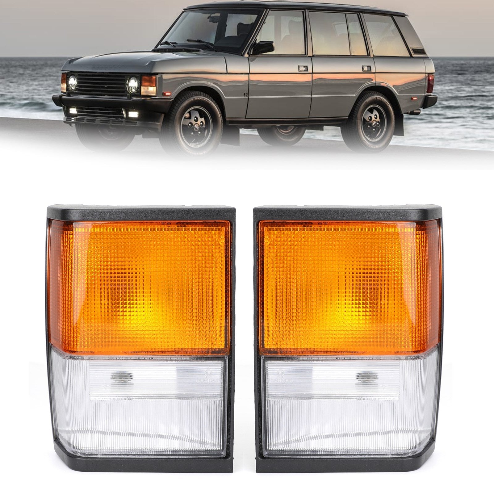 1987-1995 Land Rover Range Rover Classic Corner Lamps New Clear