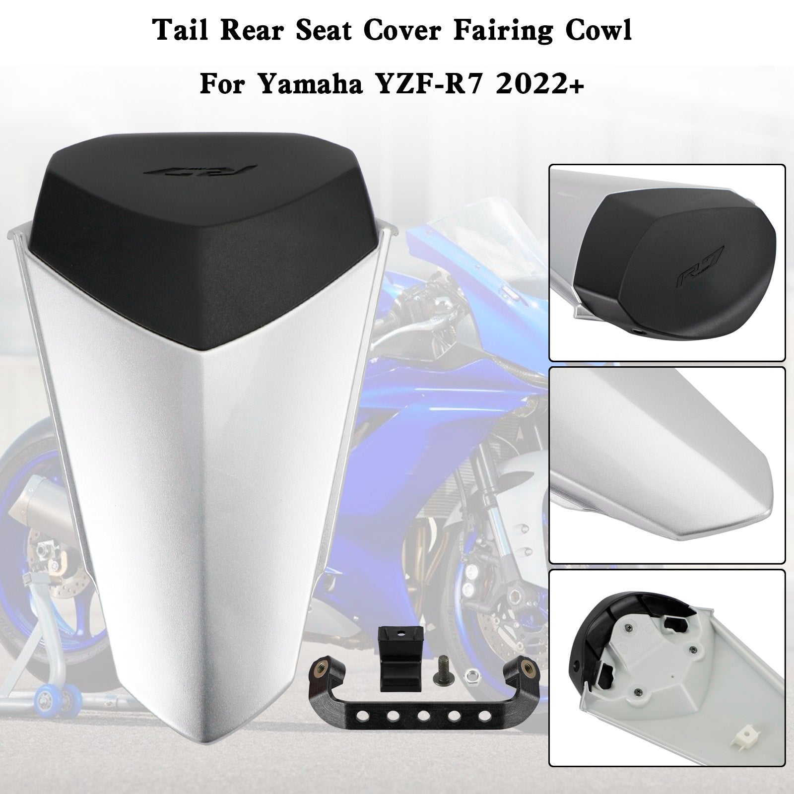 2022-2023 YAMAHA YZF-R7 YZF R7 Tail Rear Seat Cover Fairing Cowl