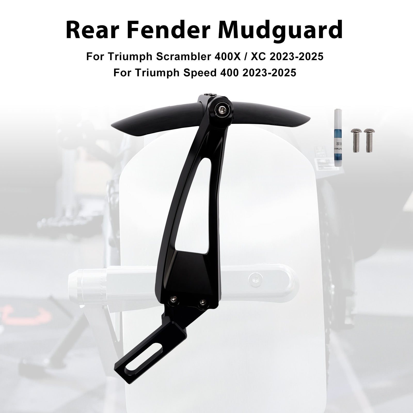 2021-2025 Triumph Speed Twin 900 Rear Wheel Fender Mudguard