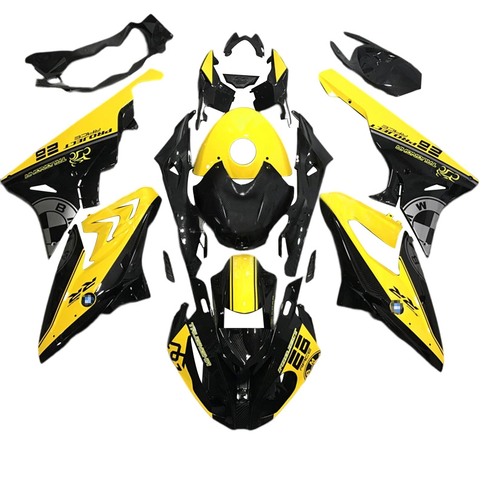 2015-2016 BMW S1000RR Fairing Kit Bodywork Plastic ABS
