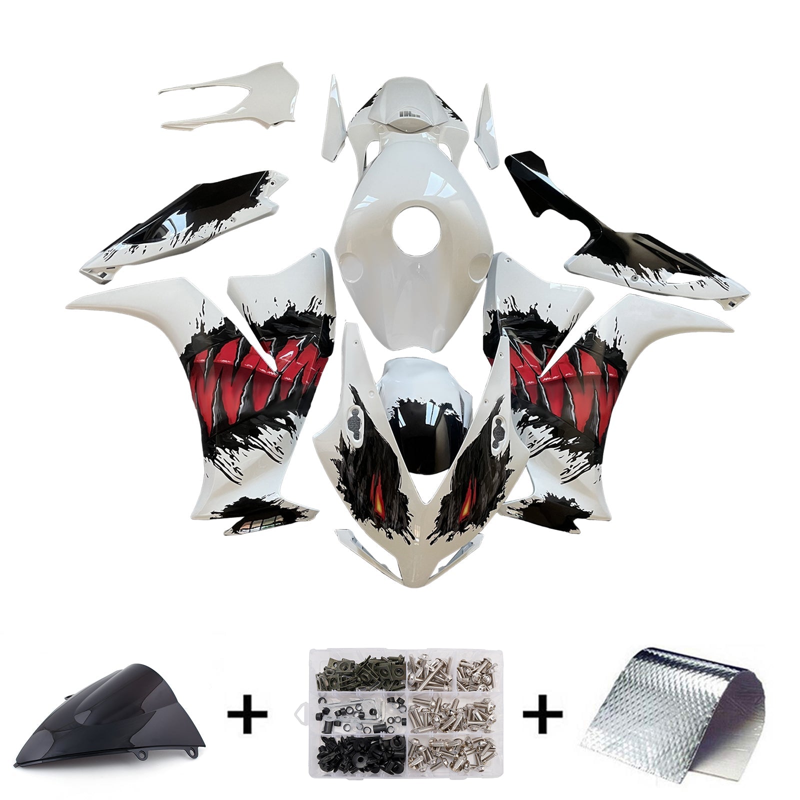 2012-2016 Honda CBR1000RR Injection Fairing Kit Bodywork Plastic ABS
