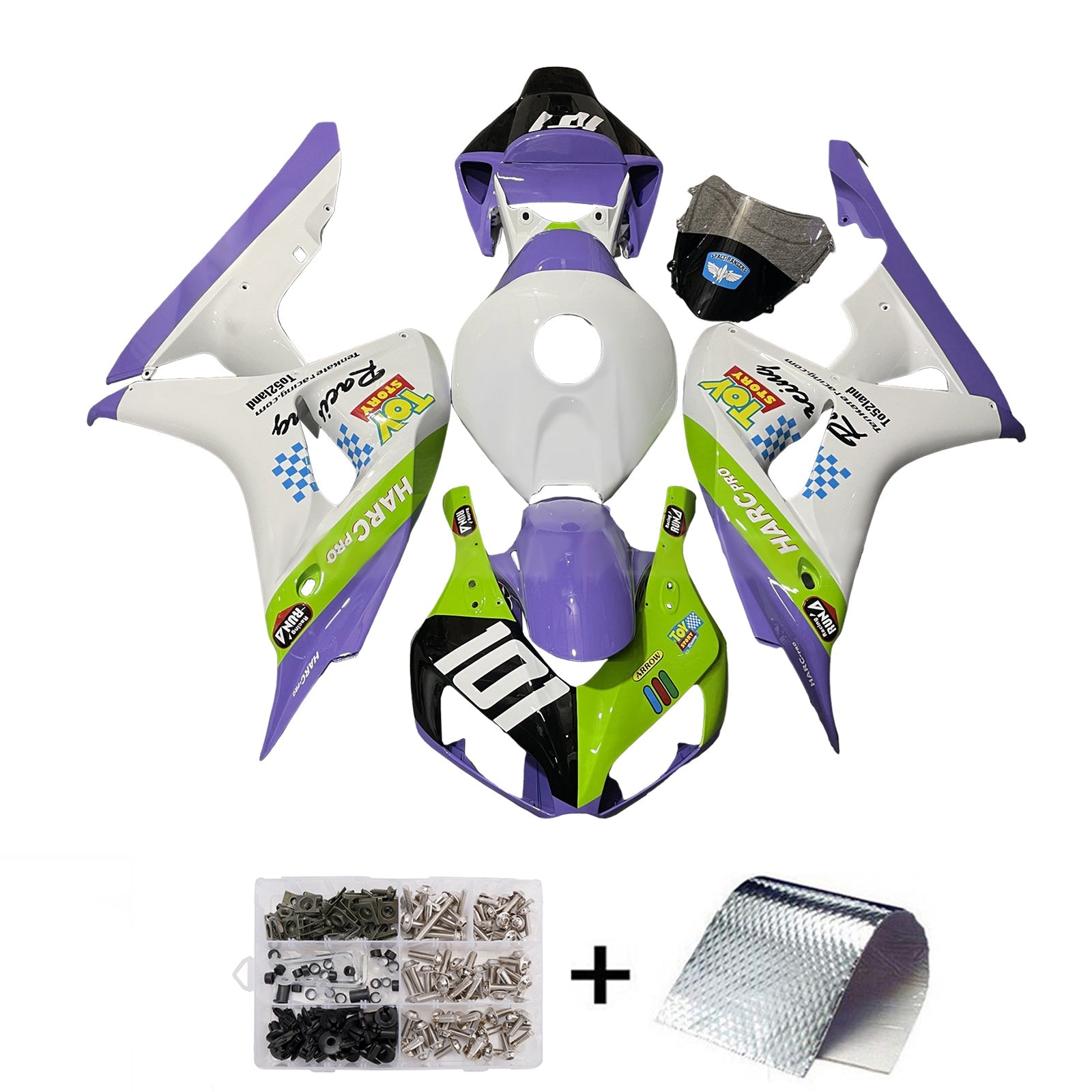 Injection Fairing Kit Bodywork Plastic ABS For Honda CBR1000RR 2006-2007