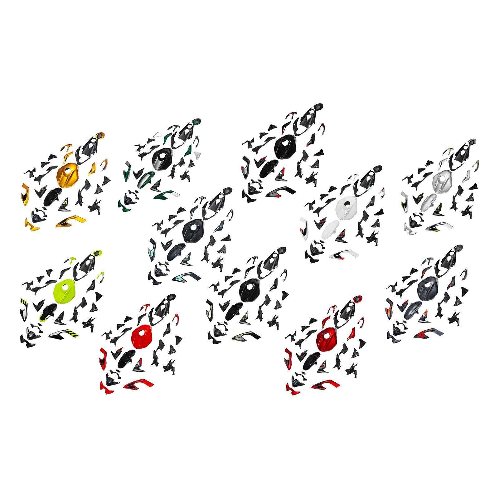 Injection Bodywork Fairing Kit for Street Triple 765 R/RS 2023-2025