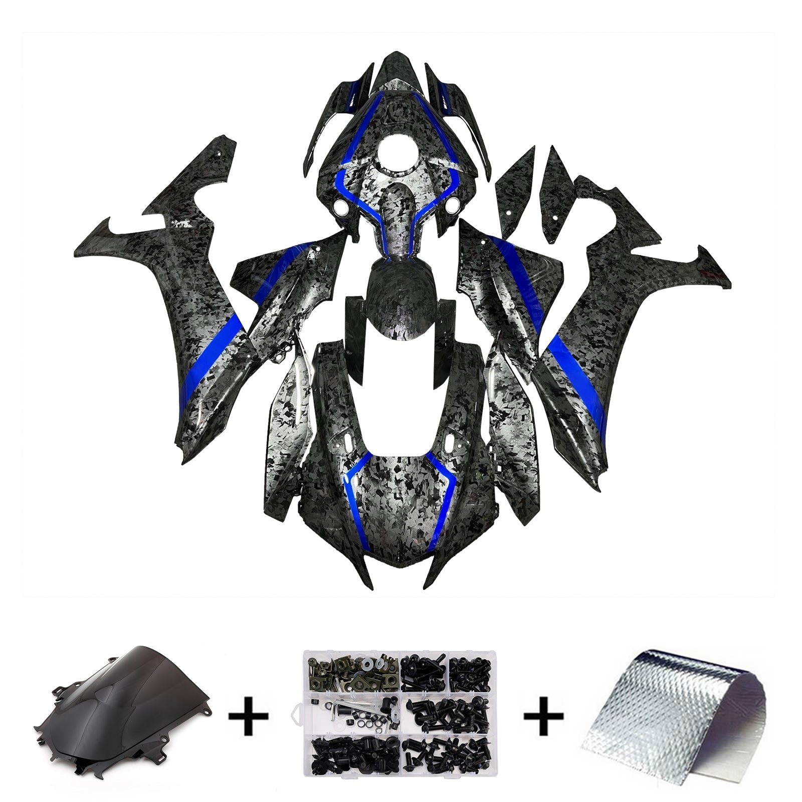 Injection Fairing Kit Bodywork Plastic ABS fit For Yamaha YZF-R1 2020-2026