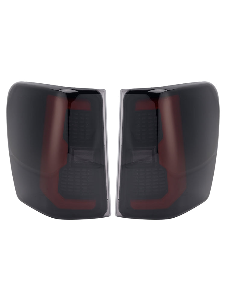 1999-2004 2PCS Jeep Grand Cherokee Smoke Black Brake Tail Lights Tailight