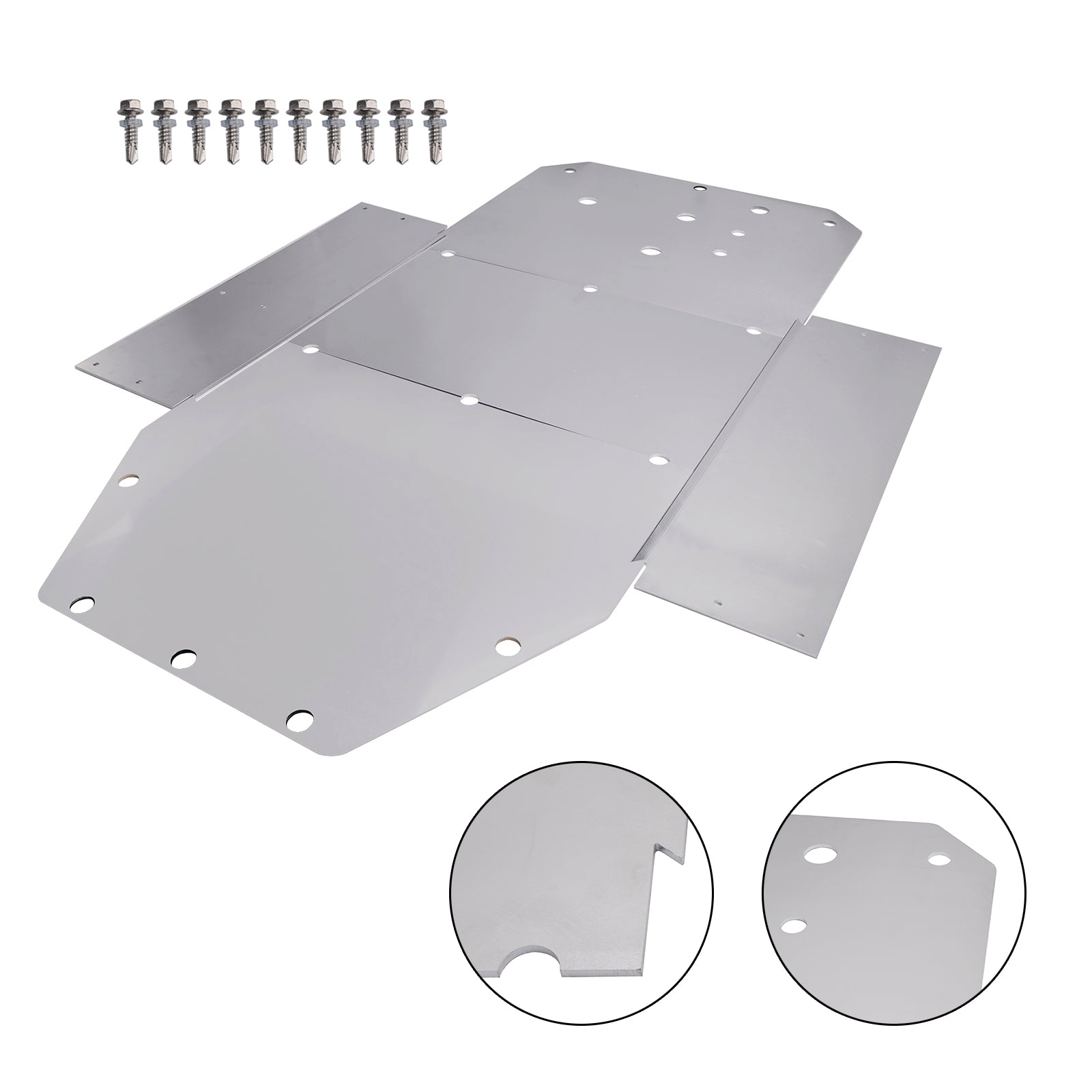 2009-2014 Polaris RZR-S 800 Aluminum Skid Plate Chassis Protector