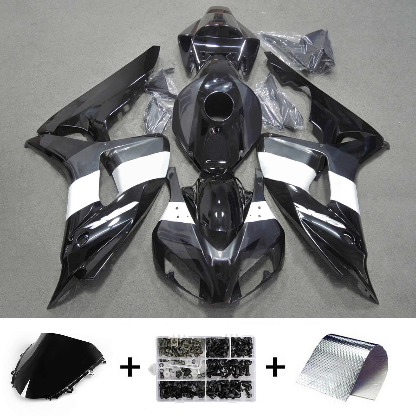 Injection Fairing Kit Bodywork Plastic ABS For Honda CBR1000RR 2006-2007