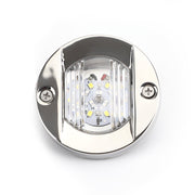 LED Marine Boat Yacht Transom Chrome Anchor Stern Light White Round 2835-SMD 12V